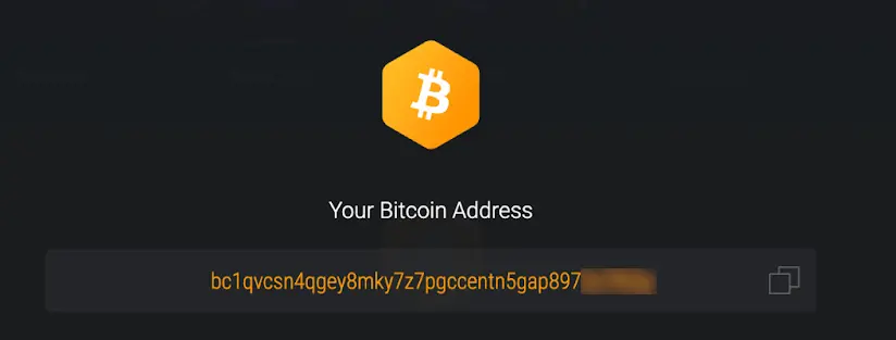 blockchain address example