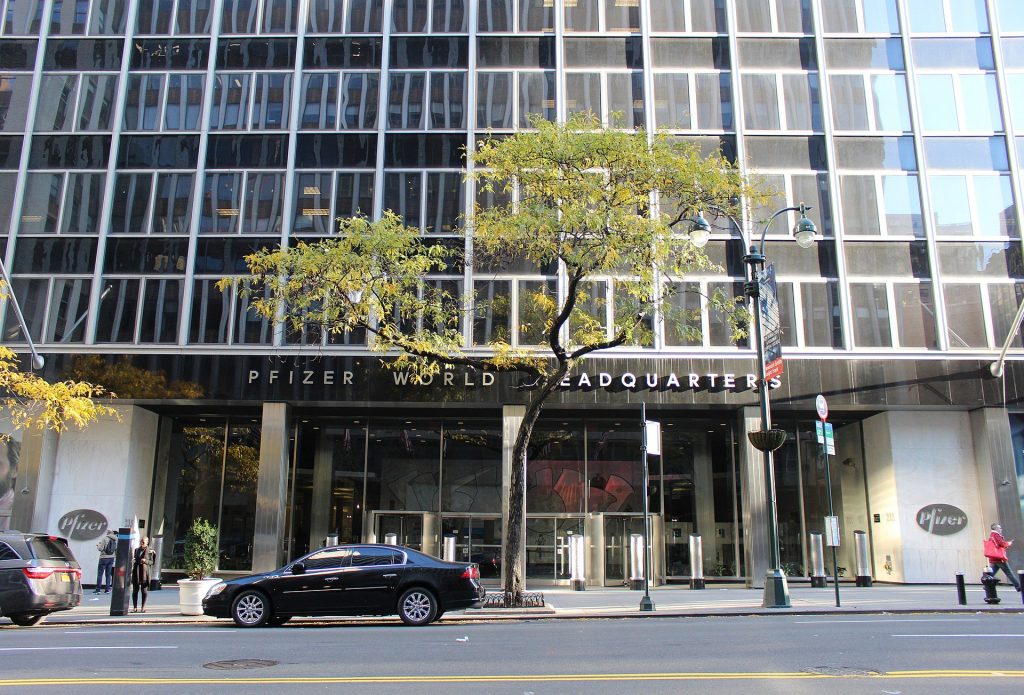 Pfizer World Headquarters in Manhattan, New York City